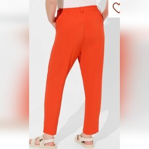 Taper Stretch Crepe High Rise Pant By Torrid Brand New